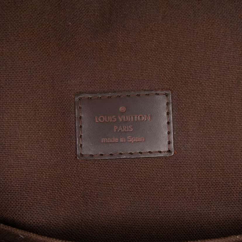 Louis Vuitton Damier Ebene Brooklyn MM Brown Canvas Good condition - Box View