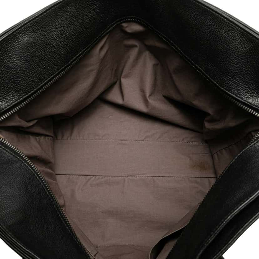 Bottega Veneta Leather Briefcase Black Leather Good condition - Model View