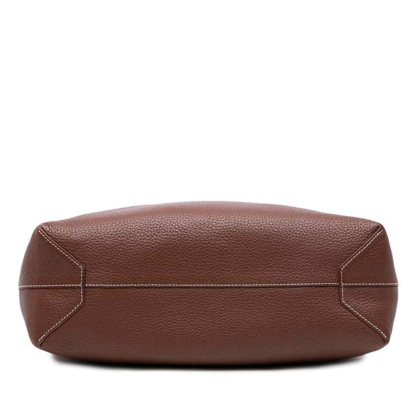 Hermès Clemence Double Sens 36 Brown Leather Good condition - Inside View