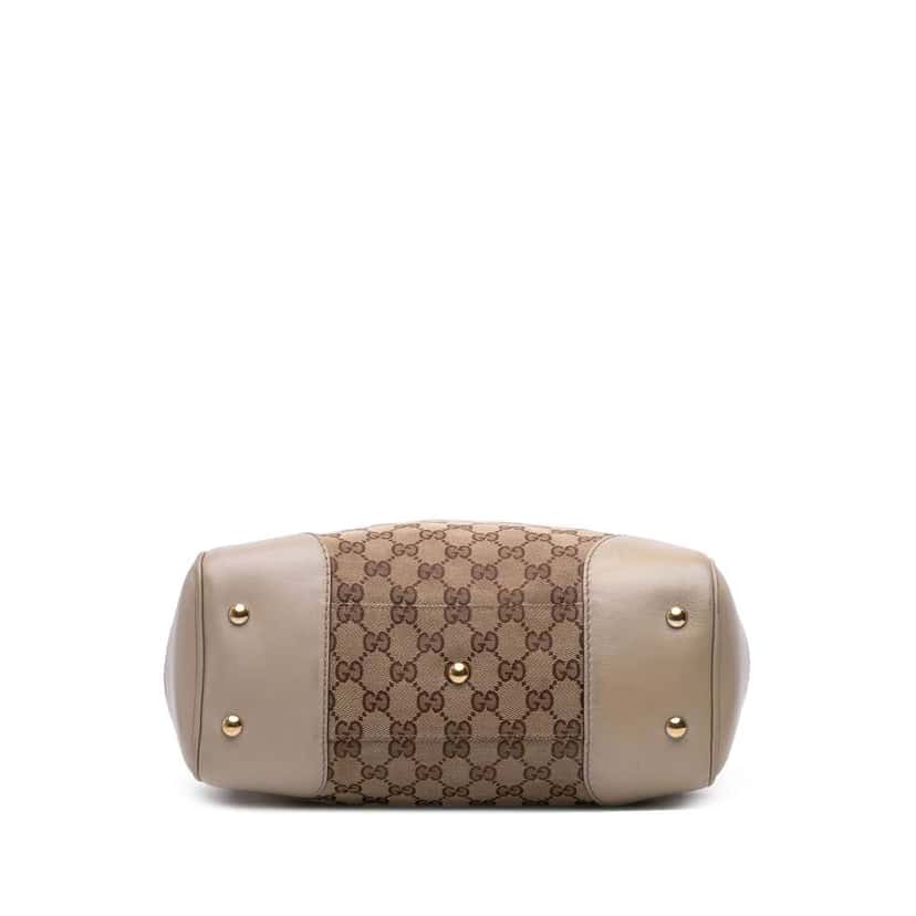 Gucci GG Canvas Mayfair Tote Brown Canvas Good condition - Inside View