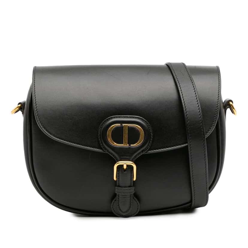 Dior Medium Leather Bobby Crossbody Black Leather Good condition - Front View