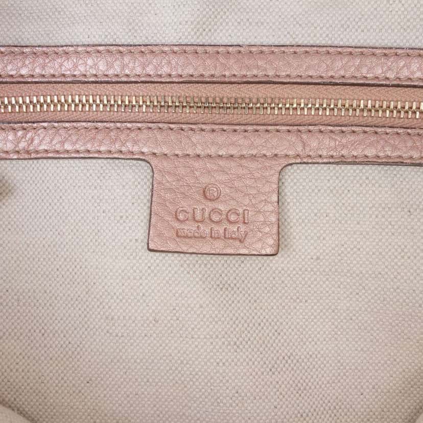 Gucci Large GG Canvas Bella Satchel Brown Canvas Good condition - Box View