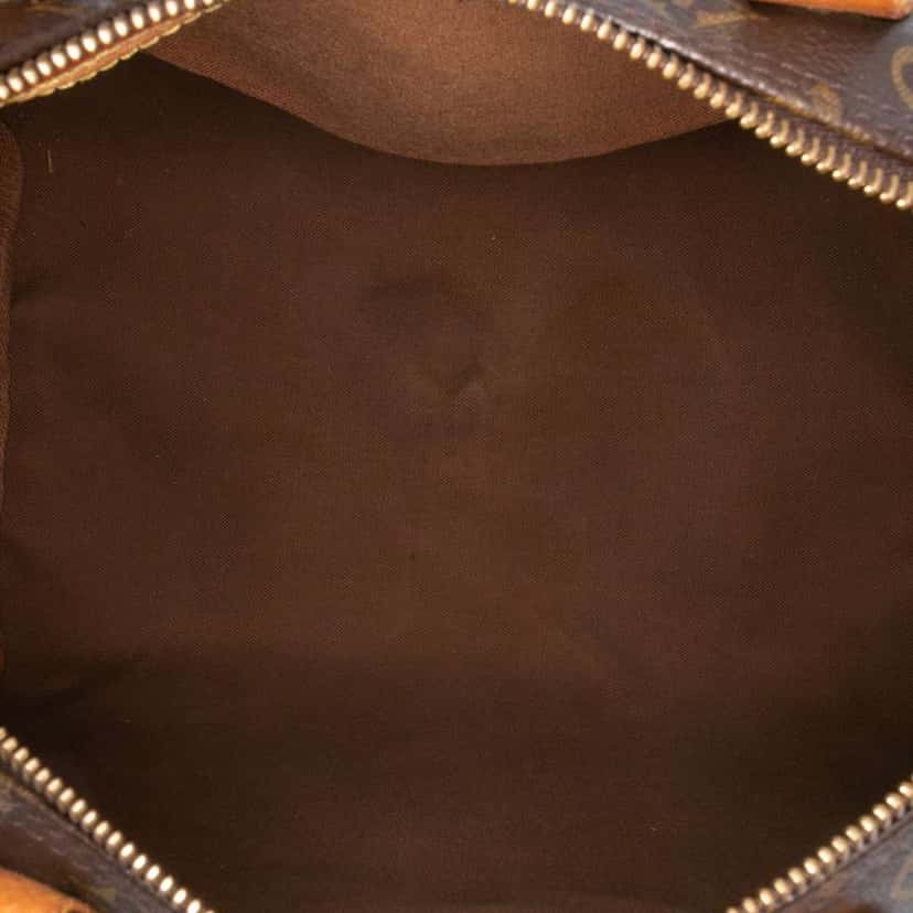 Louis Vuitton Monogram Speedy 30 Brown Canvas Good condition - Model View