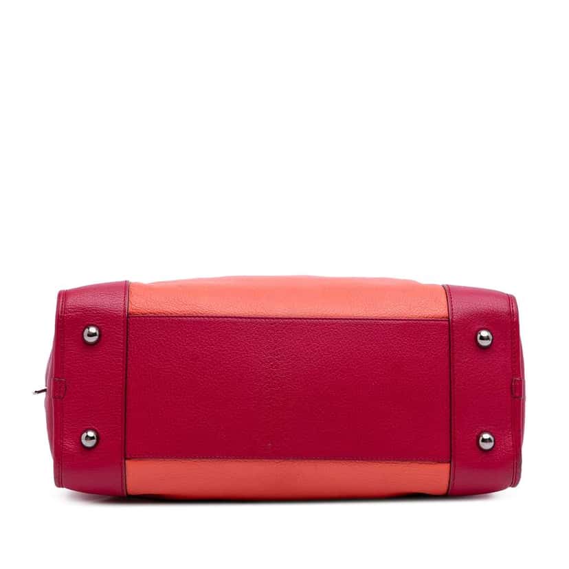 Loewe Tricolor Leather Amazona 36 Orange Leather Good condition - Inside View