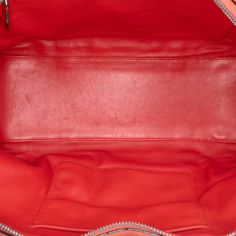 Loewe Tricolor Leather Amazona 36 Orange Leather Good condition - Model View