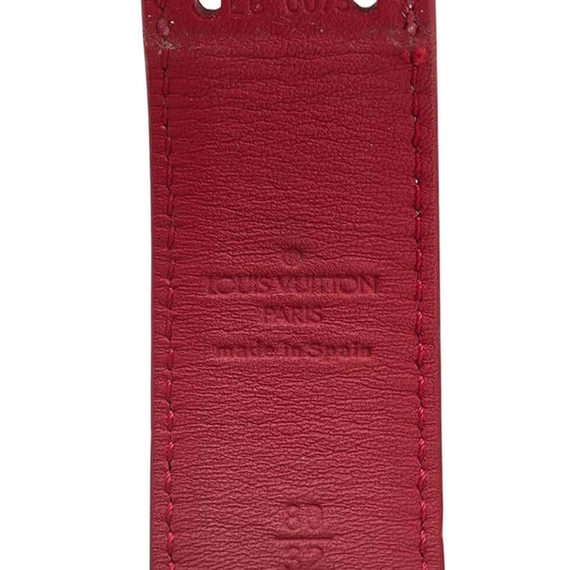 Louis Vuitton Monogram Multicolore LV Cut Reversible Belt White Good condition - Box View