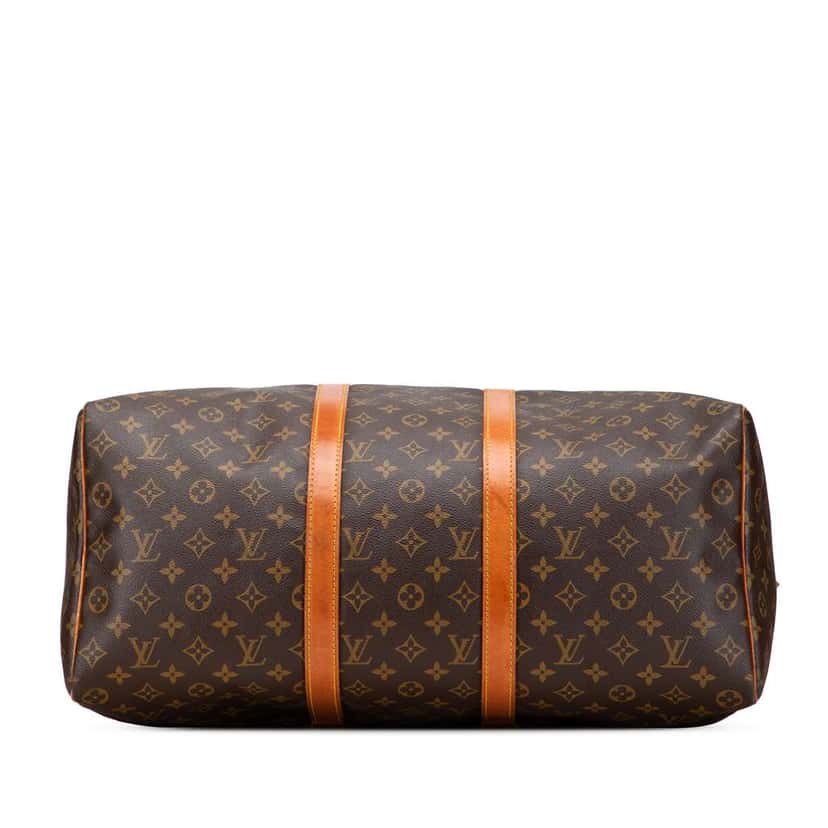 Louis Vuitton Monogram Keepall 50 Brown Good condition - Inside View