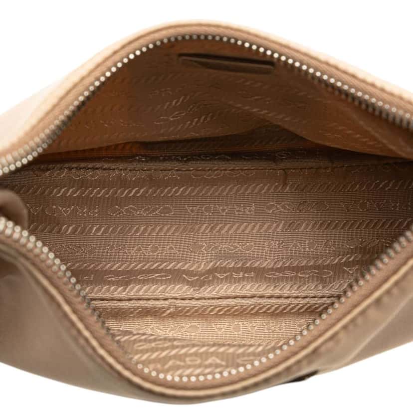 Prada Re Nylon Re Edition 2005 Satchel Brown Good condition - Model View
