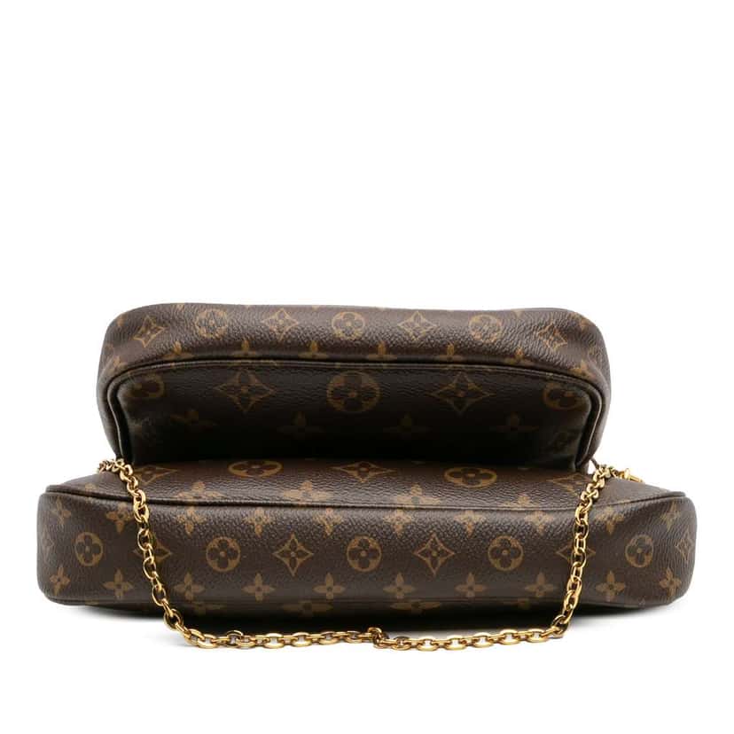 Louis Vuitton Monogram Multi Pochette Accessoires Brown Canvas Good condition - Inside View