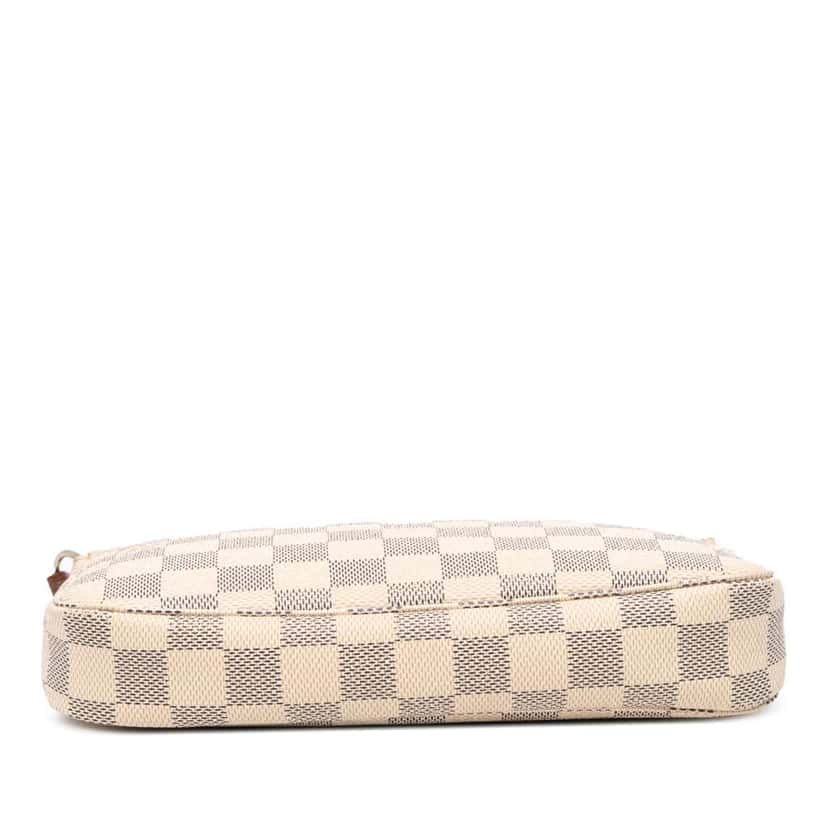Louis Vuitton Damier Azur Pochette Accessoires White Canvas Good condition - Inside View