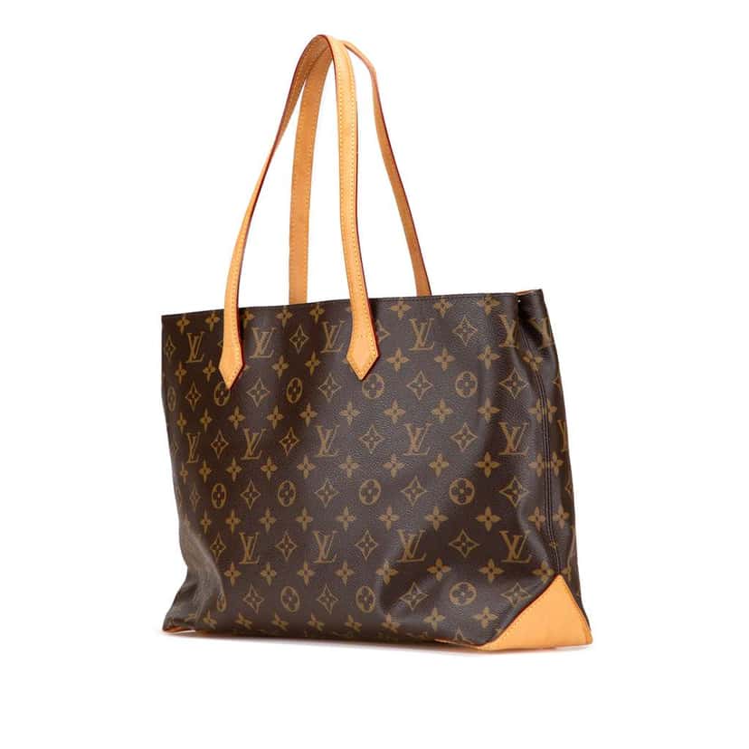 Louis Vuitton Monogram Wilshire MM Brown Good condition - Back View