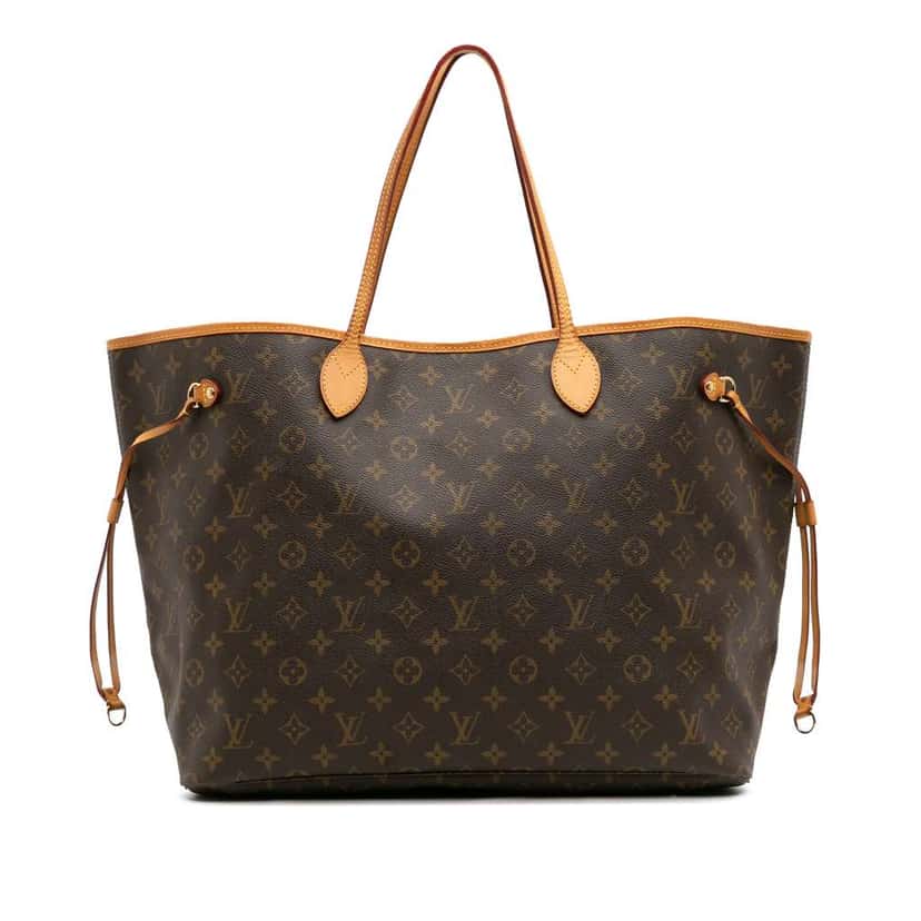 Louis Vuitton Monogram Neverfull GM Brown Good condition - Front View