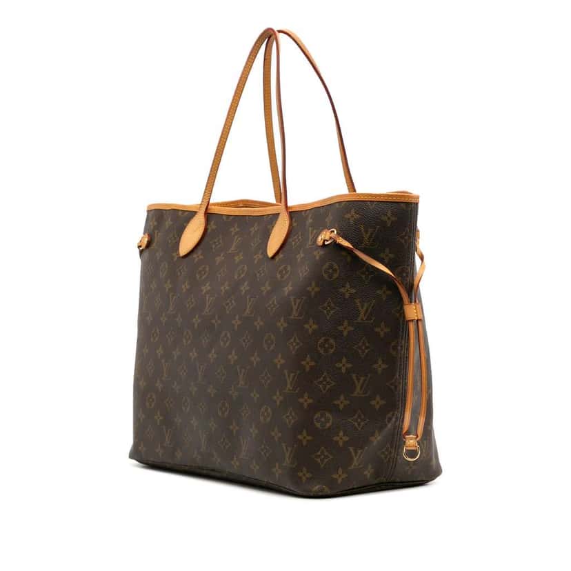 Louis Vuitton Monogram Neverfull GM Brown Good condition - Back View