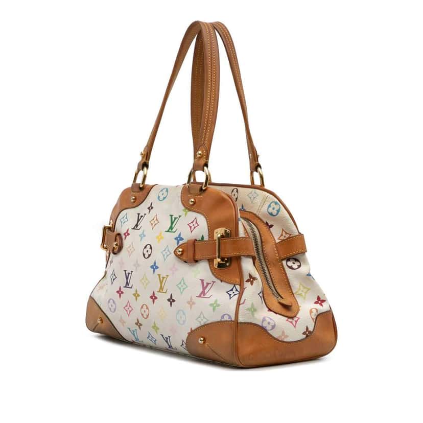 Louis Vuitton Monogram Multicolore Claudia White Good condition - Back View