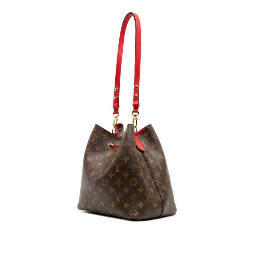 Louis Vuitton Monogram Neonoe MM Brown Good condition - Back View