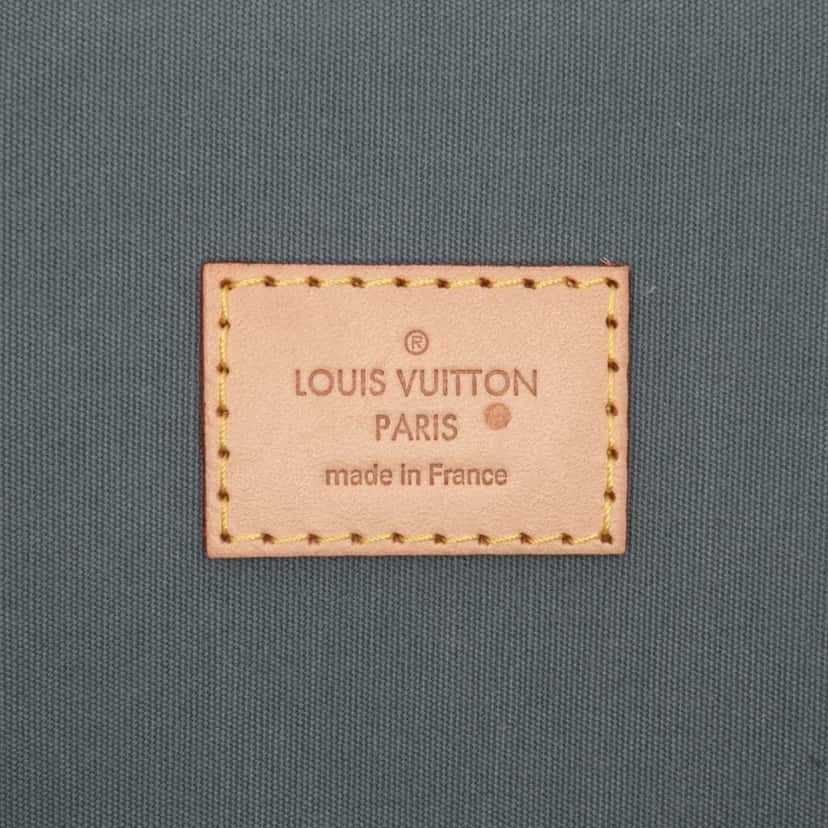 Louis Vuitton Monogram Vernis Alma GM Green Leather Good condition - Box View
