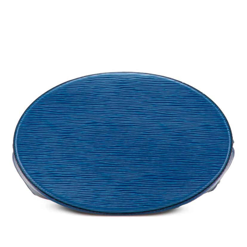 Louis Vuitton Epi Cluny Blue Leather Good condition - Inside View