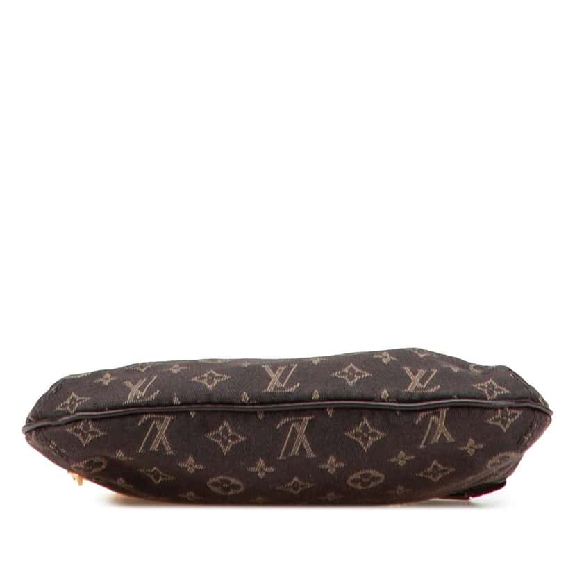 Louis Vuitton Monogram Mini Lin Mini Pochette Accessoires Brown Canvas Good condition - Inside View