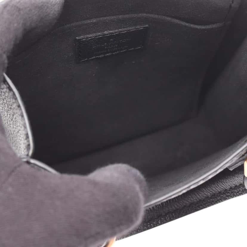 Louis Vuitton Bicolor Monogram Empreinte Petit Sac Plat Black Leather Good condition - Inside View