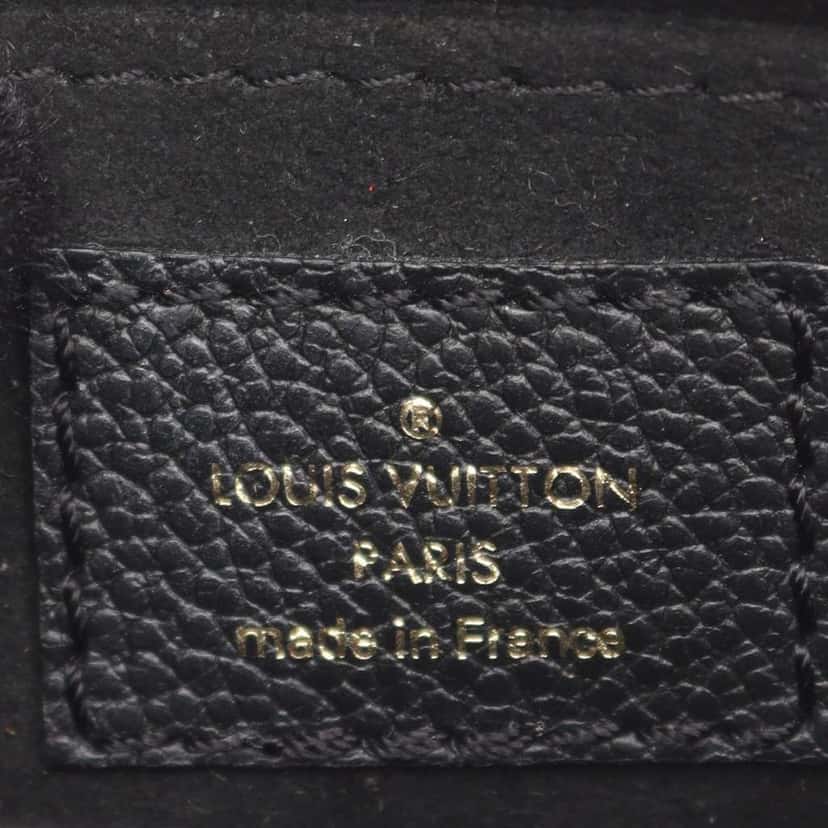 Louis Vuitton Bicolor Monogram Empreinte Petit Sac Plat Black Leather Good condition - Model View