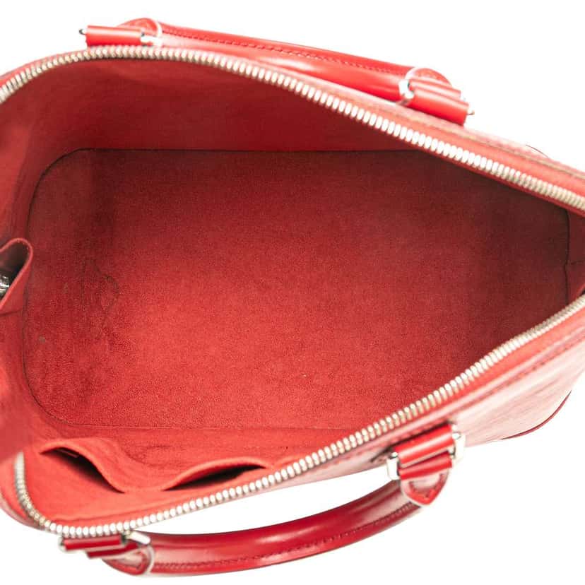 Louis Vuitton Epi Alma MM Red Leather Good condition - Model View