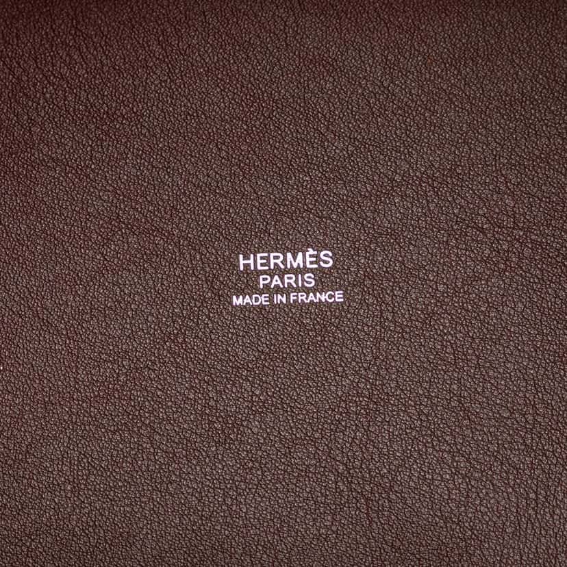 Hermès Toile Goeland and Swift Cargo Picotin Lock 18 Pink Canvas Good condition - Box View