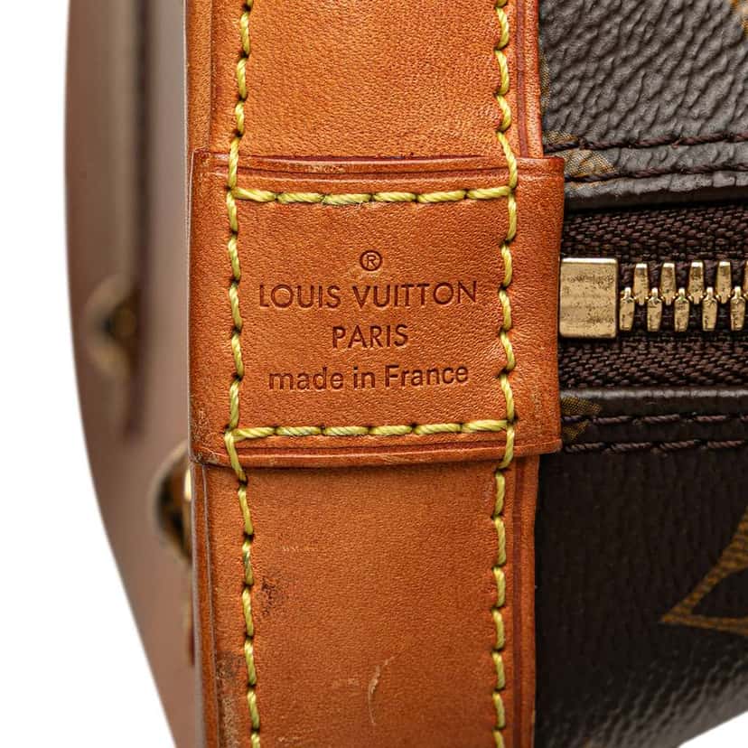 Louis Vuitton Monogram Alma BB Brown Good condition - Box View