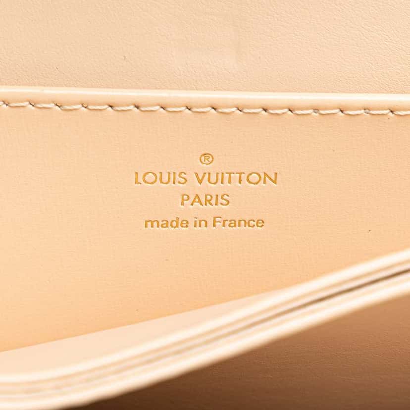 Louis Vuitton Grained Smooth Calfskin Rose Des Vents PM Brown Leather Good condition - Box View