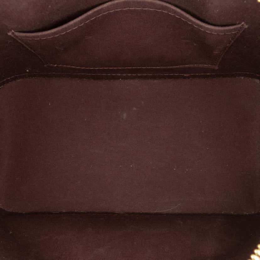 Louis Vuitton Monogram Vernis Alma BB Purple Leather Good condition - Model View