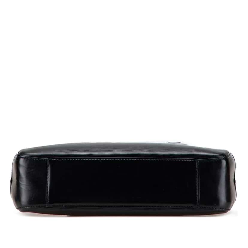 Louis Vuitton Epi Voltaire Black Leather Good condition - Inside View