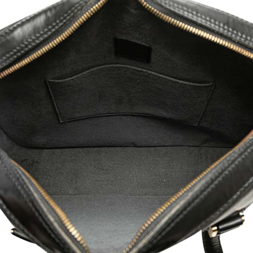 Louis Vuitton Epi Voltaire Black Leather Good condition - Model View