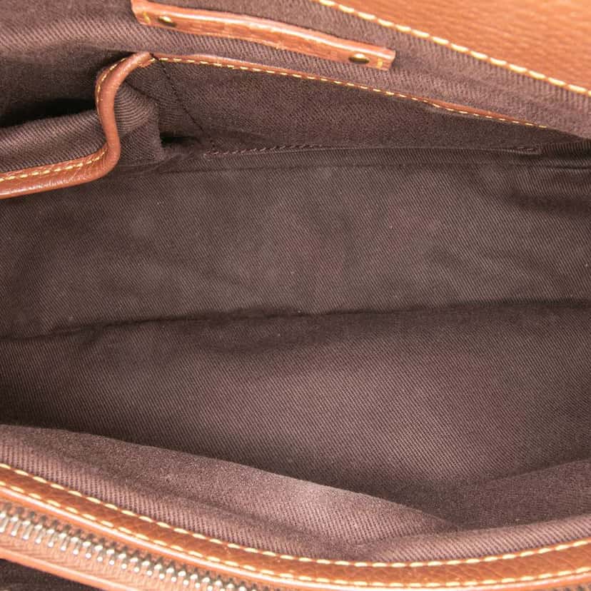 Celine Macadam Denim Boogie Handbag Blue Denim Good condition - Box View