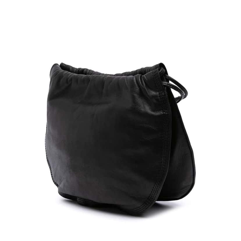 Loewe Anagram Leather Crossbody Black Leather Good condition - Back View