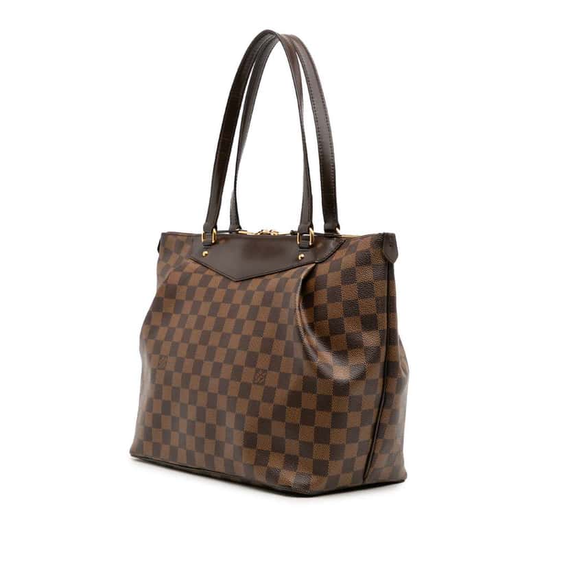 Louis Vuitton Damier Ebene Westminster PM Brown Canvas Good condition - Back View