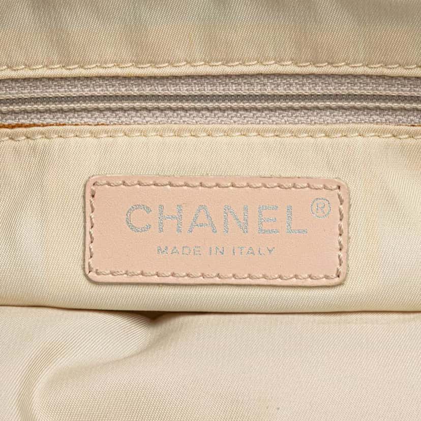 Chanel New Travel Line Nylon Handbag Brown Good condition - Box View
