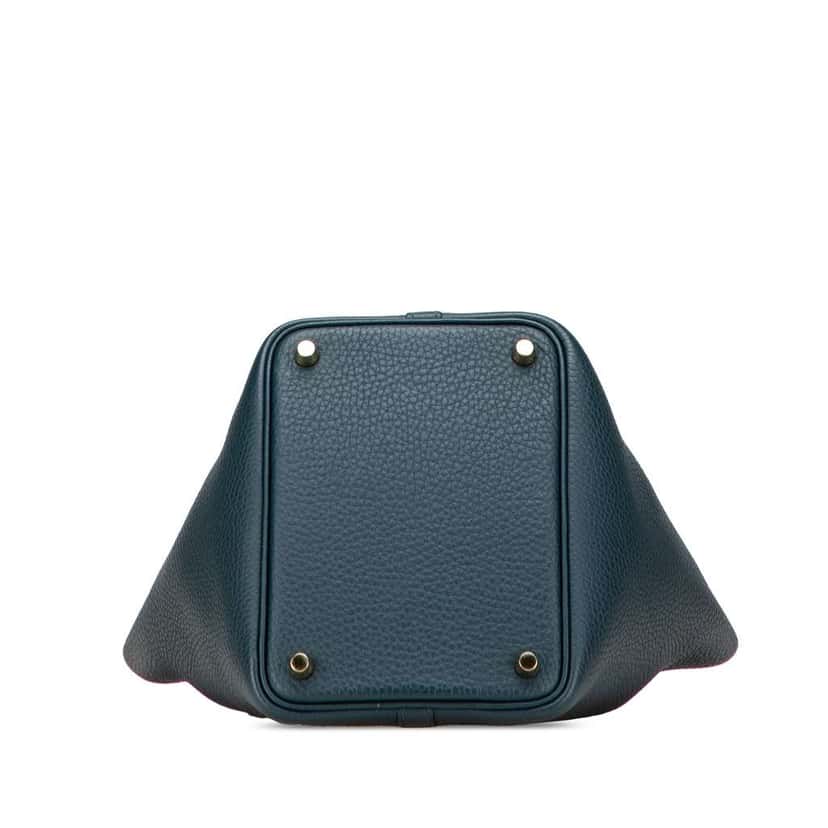 Hermès Clemence Picotin Lock 18 Green Leather Good condition - Inside View