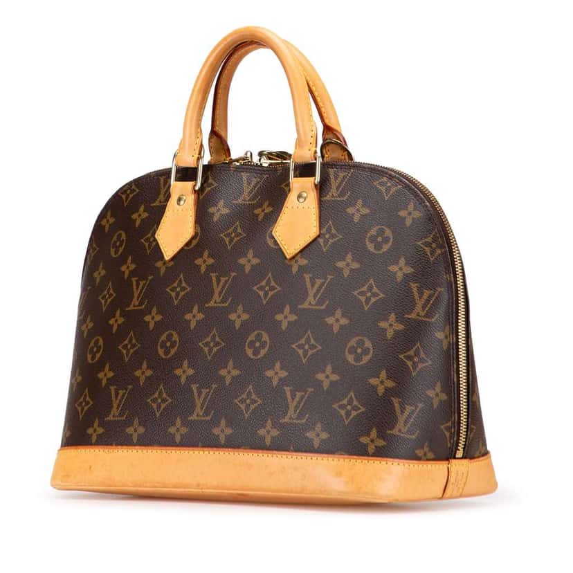 Louis Vuitton Monogram Alma PM Brown Good condition - Back View
