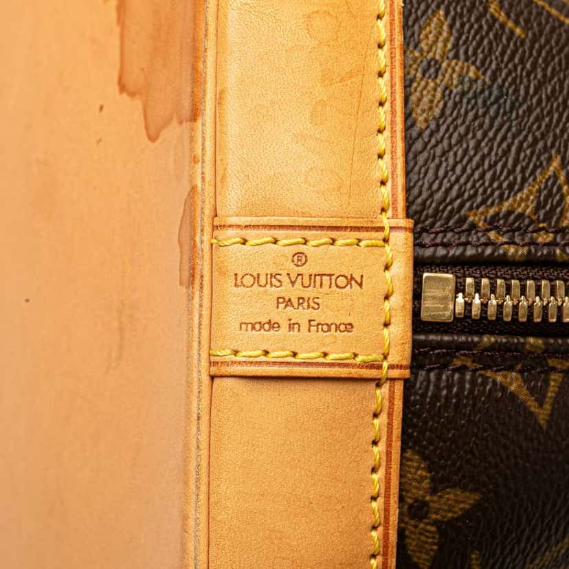Louis Vuitton Monogram Alma PM Brown Good condition - Box View