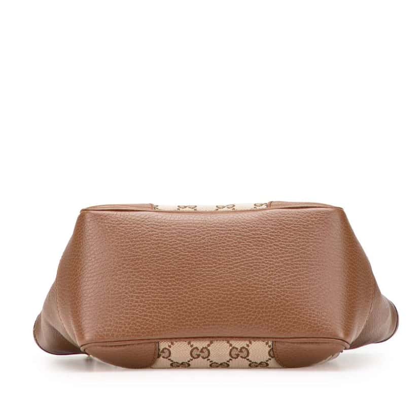 Gucci Small GG Canvas Bree Satchel Brown Canvas Good condition - Inside View