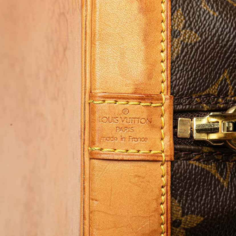 Louis Vuitton Monogram Alma PM Brown Good condition - Box View