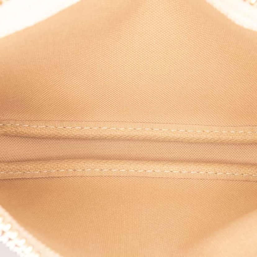 Louis Vuitton Damier Azur Mini Pochette Accessoires White Canvas Good condition - Model View