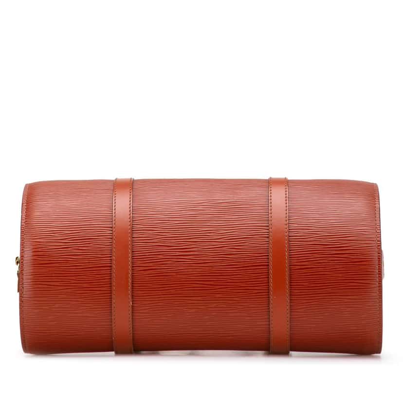 Louis Vuitton Epi Soufflot Brown Leather Good condition - Inside View