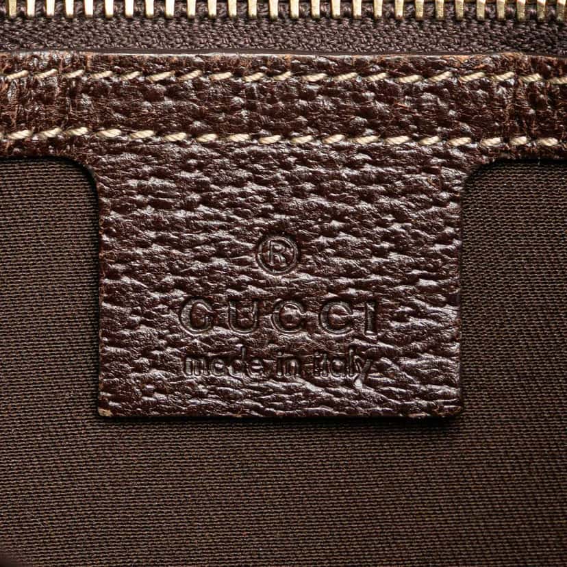 Gucci GG Canvas Charmy Shoulder Bag Brown Canvas Good condition - Box View