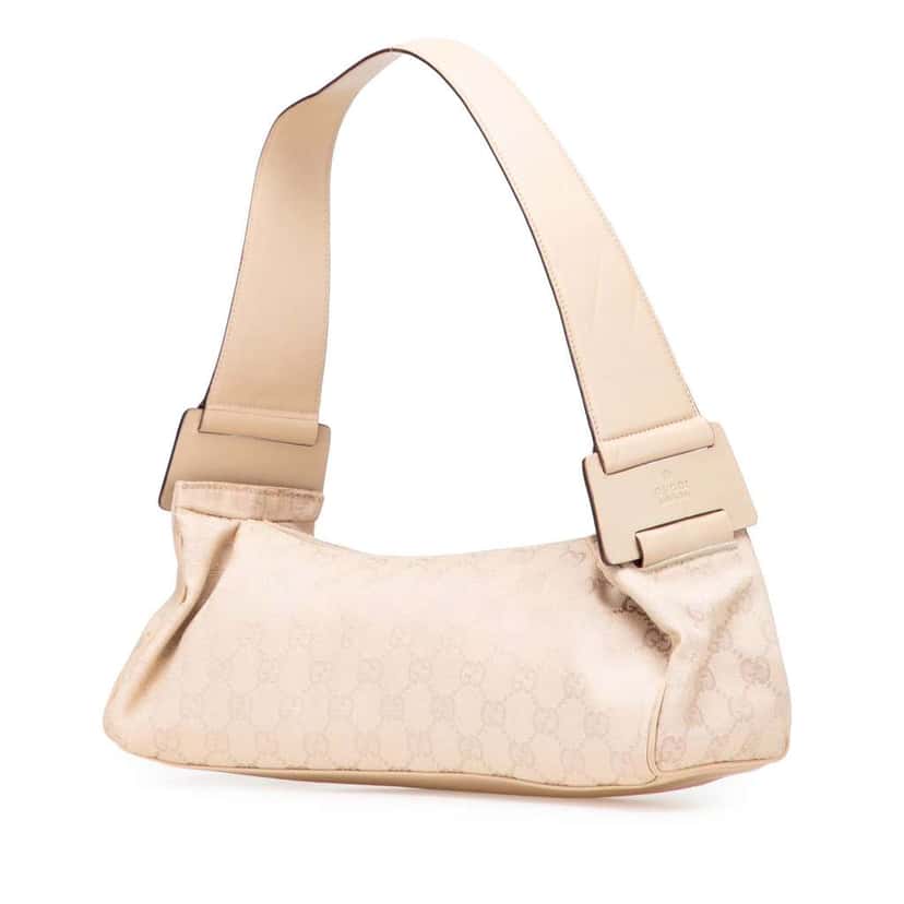Gucci GG Canvas Shoulder Bag Brown Canvas Good condition - Back View