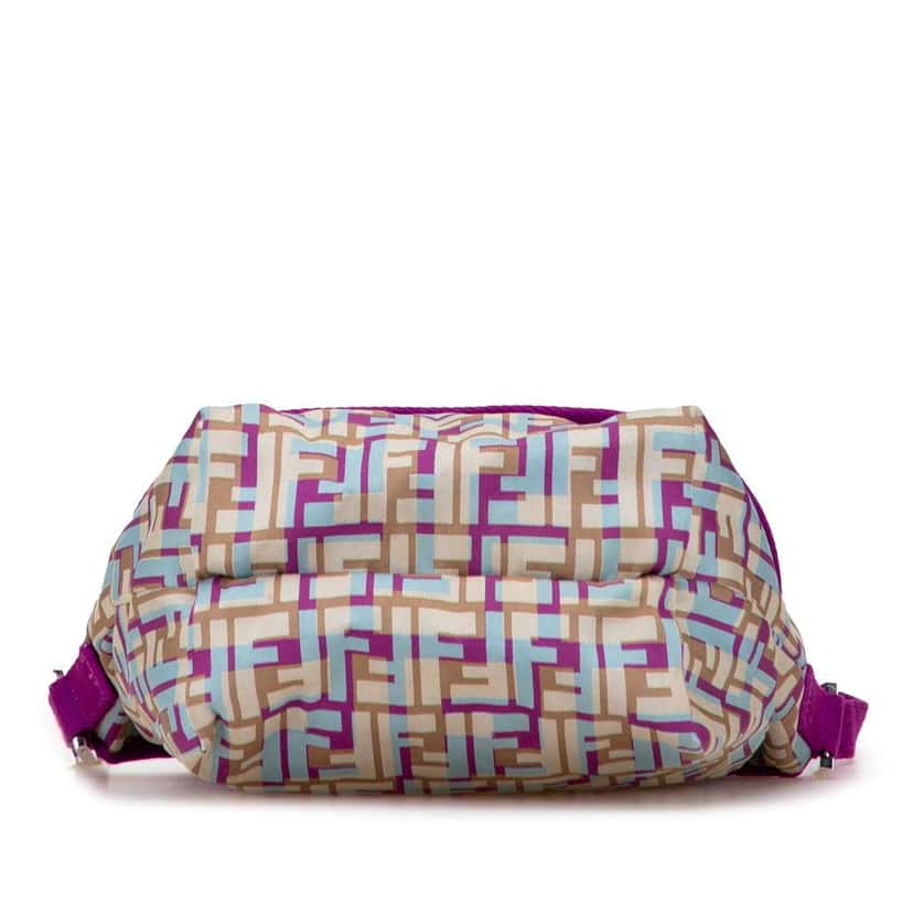 Fendi Zucca Nylon Crossbody Purple Good condition - Inside View