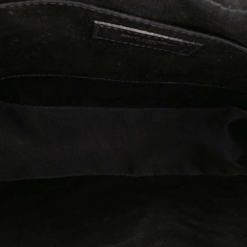 Saint Laurent Matelasse Leather Monogram Lou Camera Bag Brown Leather Good condition - Model View
