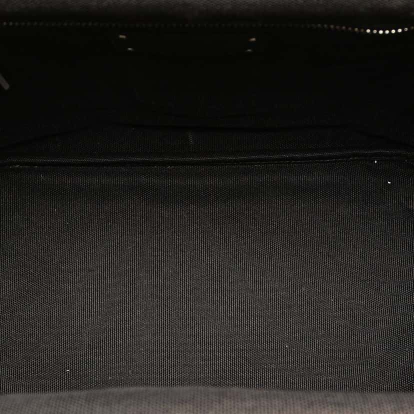 Prada Canvas Wood Handle Canapa Logo Satchel Black Canvas Good condition - Model View