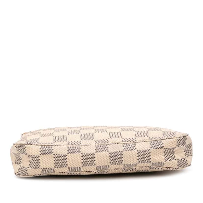 Louis Vuitton Damier Azur Pochette Accessoires White Canvas Good condition - Inside View