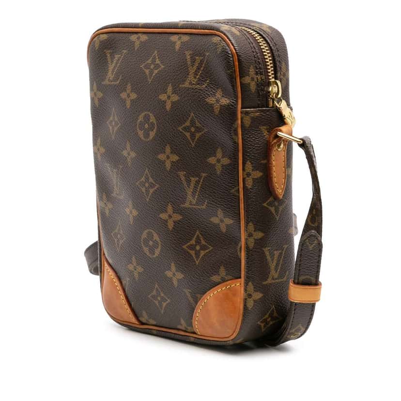 Louis Vuitton Monogram Danube Brown Canvas Good condition - Back View