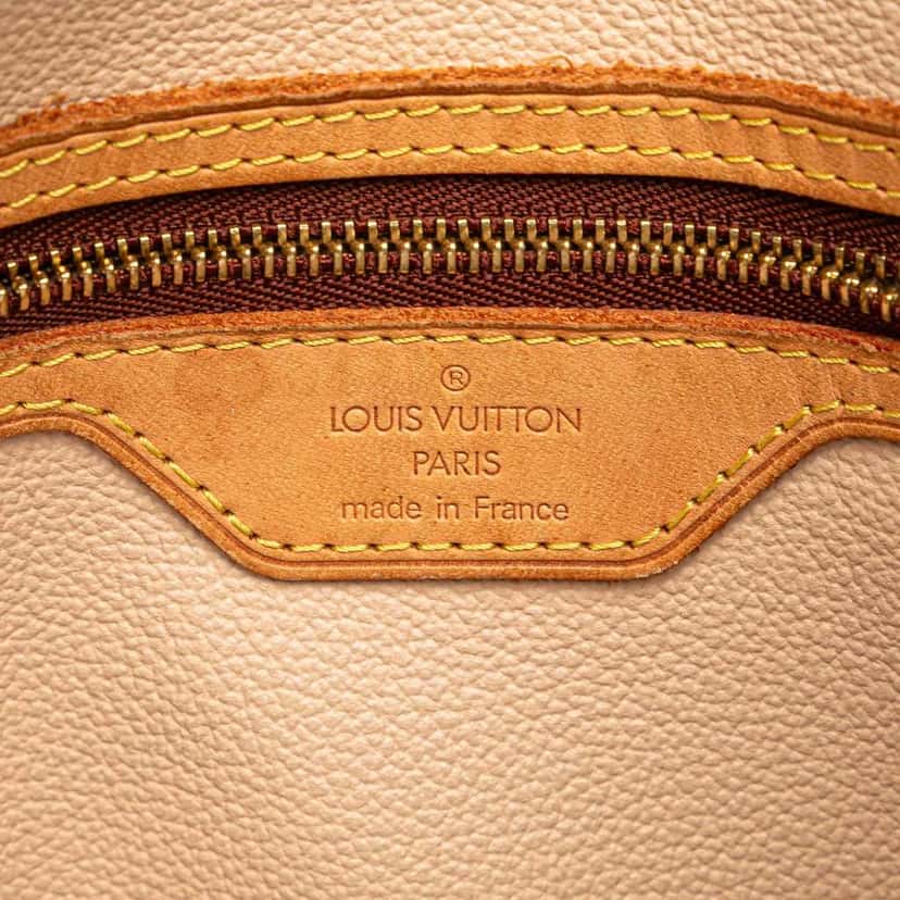Louis Vuitton Monogram Petit Bucket Brown Good condition - Box View